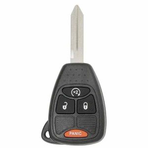 001-7 Chrysler Remote Head Key - 4 Remote Start (OHT692427AA, KOBDT04A)