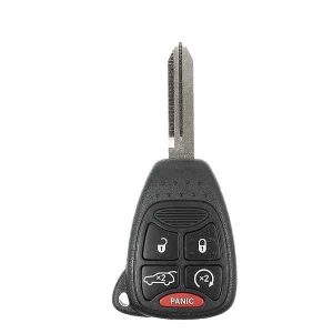 001-9 [1-2] Chrysler Remote Head Key - 5 (OHT692427AA, KOBDT04A)
