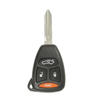 001-8 Chrysler Remote Head Key - 4 Trunk (OHT692427AA, KOBDT04A)